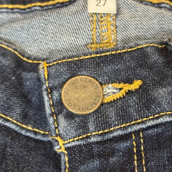 Paige Denim Jeans Women’s Size 27 Hoxton Distressed Ankle - Picture 8 of 12